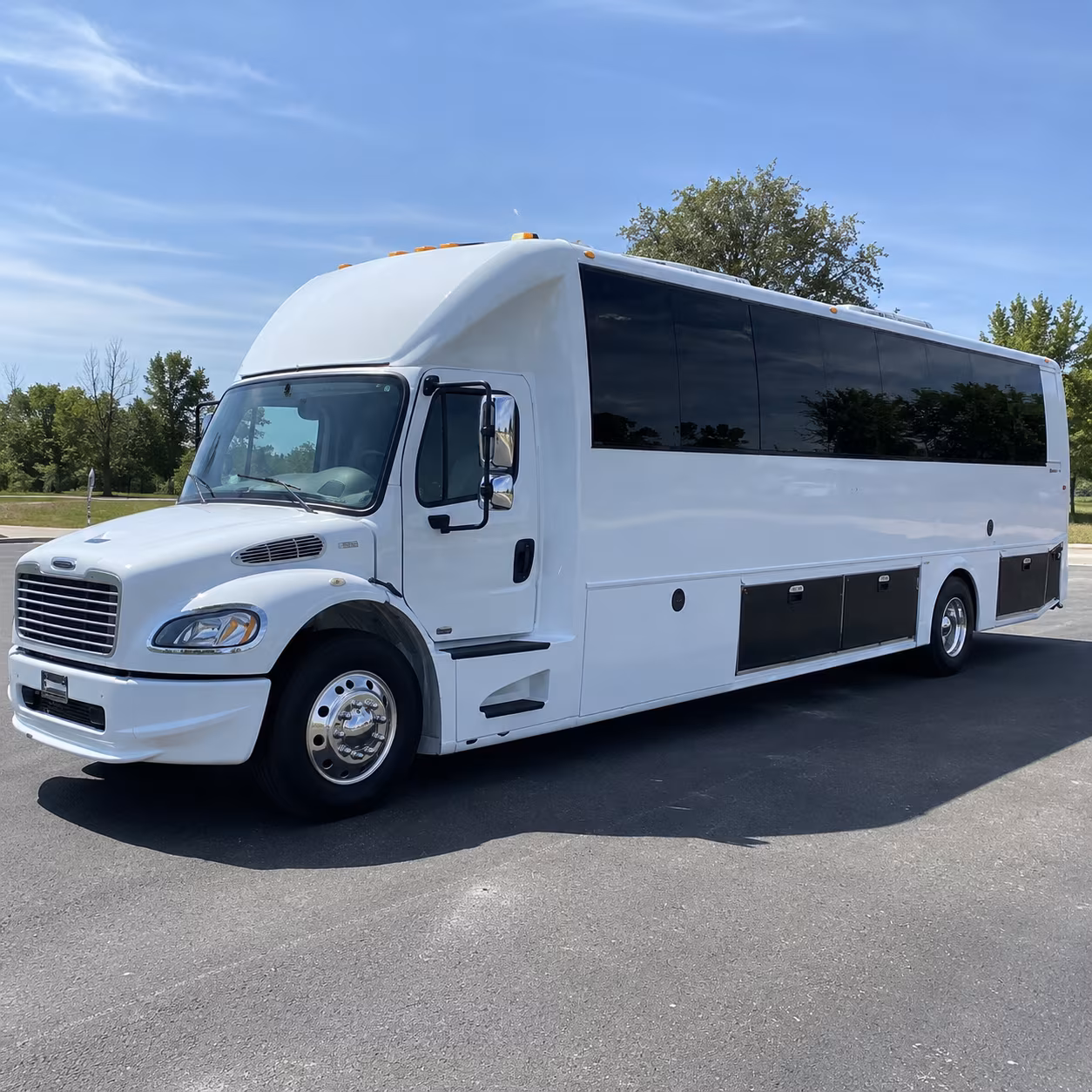 Scottsdale Bachelor & Bachelorette Transportation party bus exterior