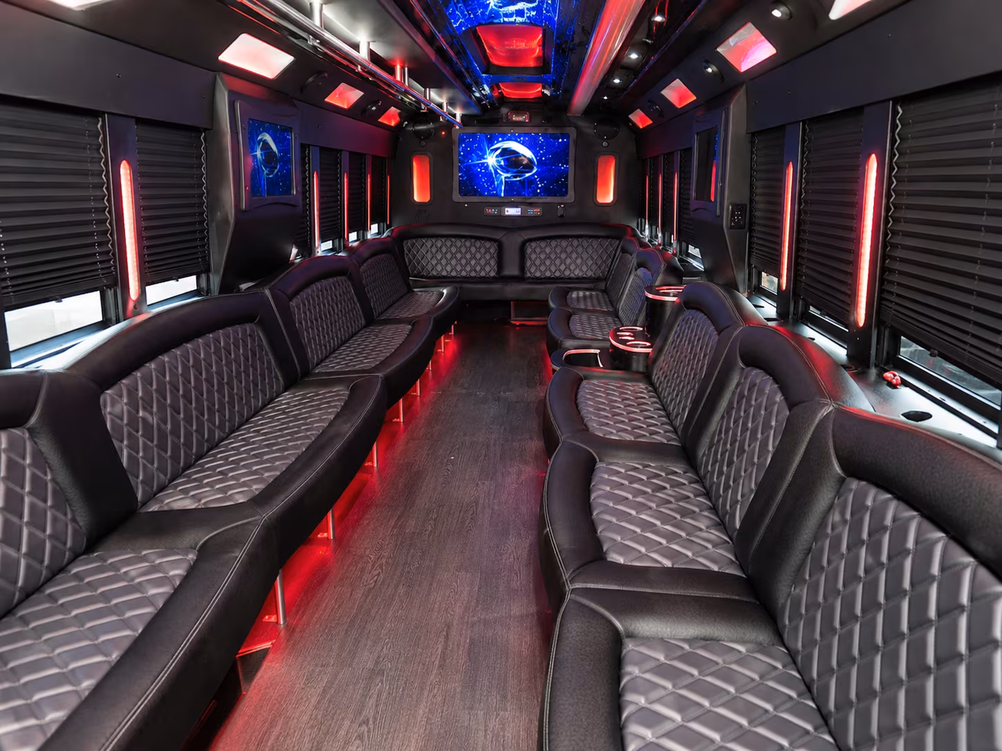 Scottsdale Bachelor & Bachelorette Transportation party bus exterior