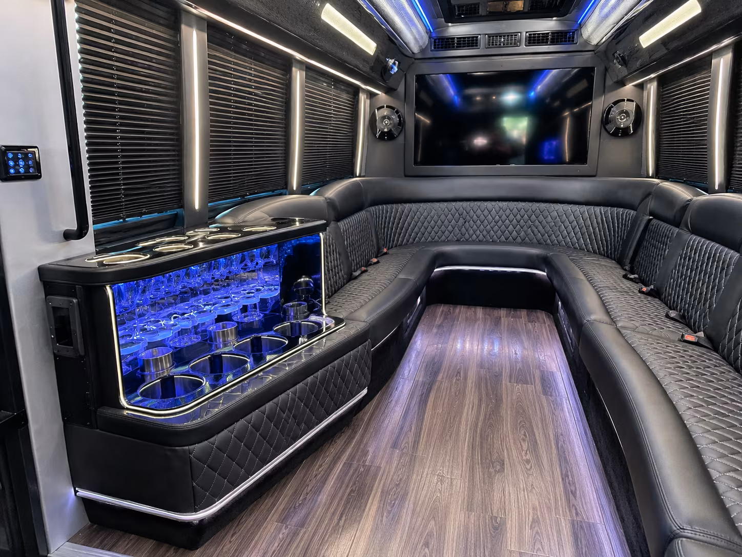 Scottsdale Bachelor & Bachelorette Transportation party bus exterior