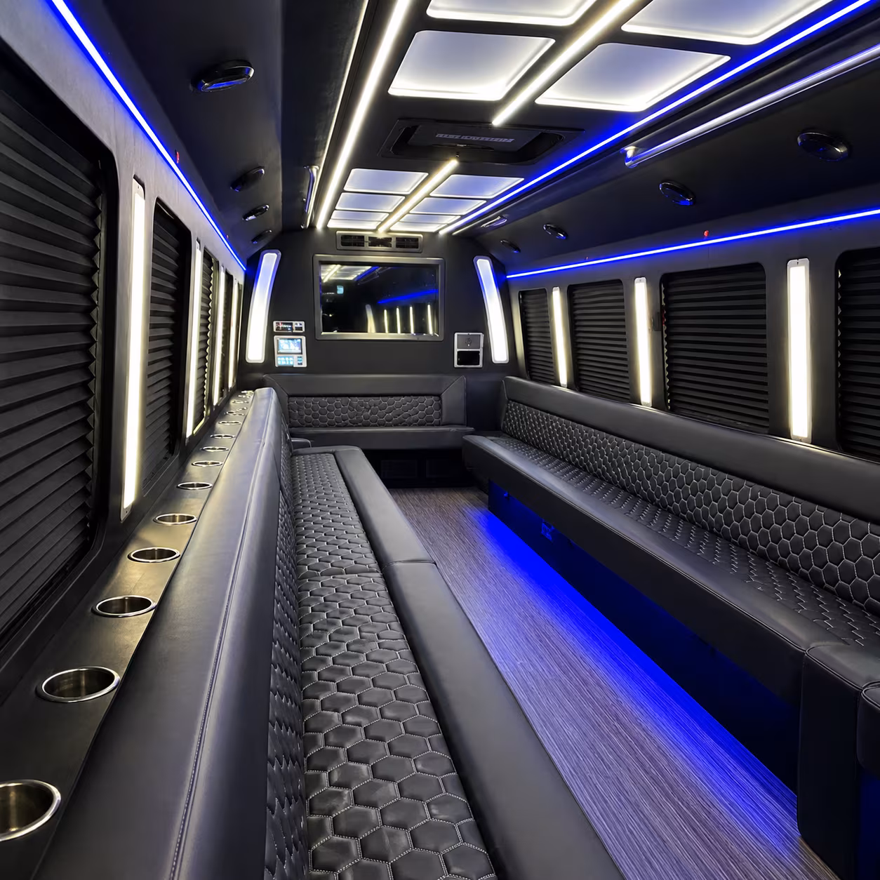 Scottsdale Private Event Transportation party bus exterior