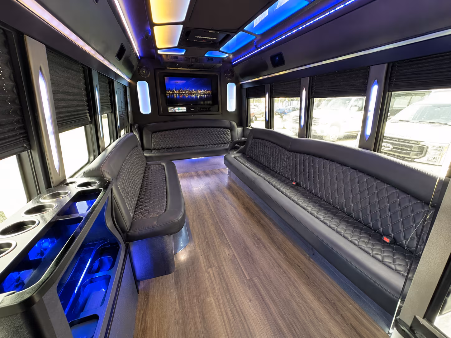 Scottsdale Private Event Transportation party bus exterior
