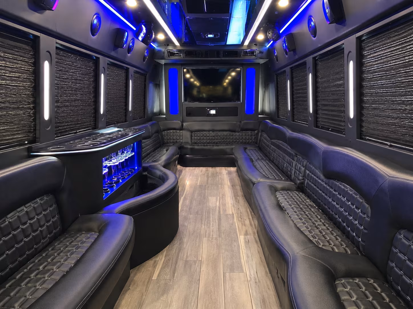 Scottsdale Prom & Homecoming Transportation party bus exterior