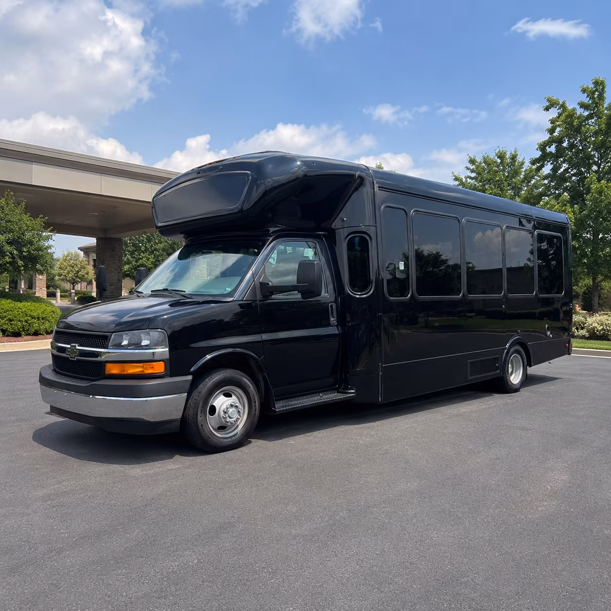 Scottsdale Prom & Homecoming Transportation party bus exterior