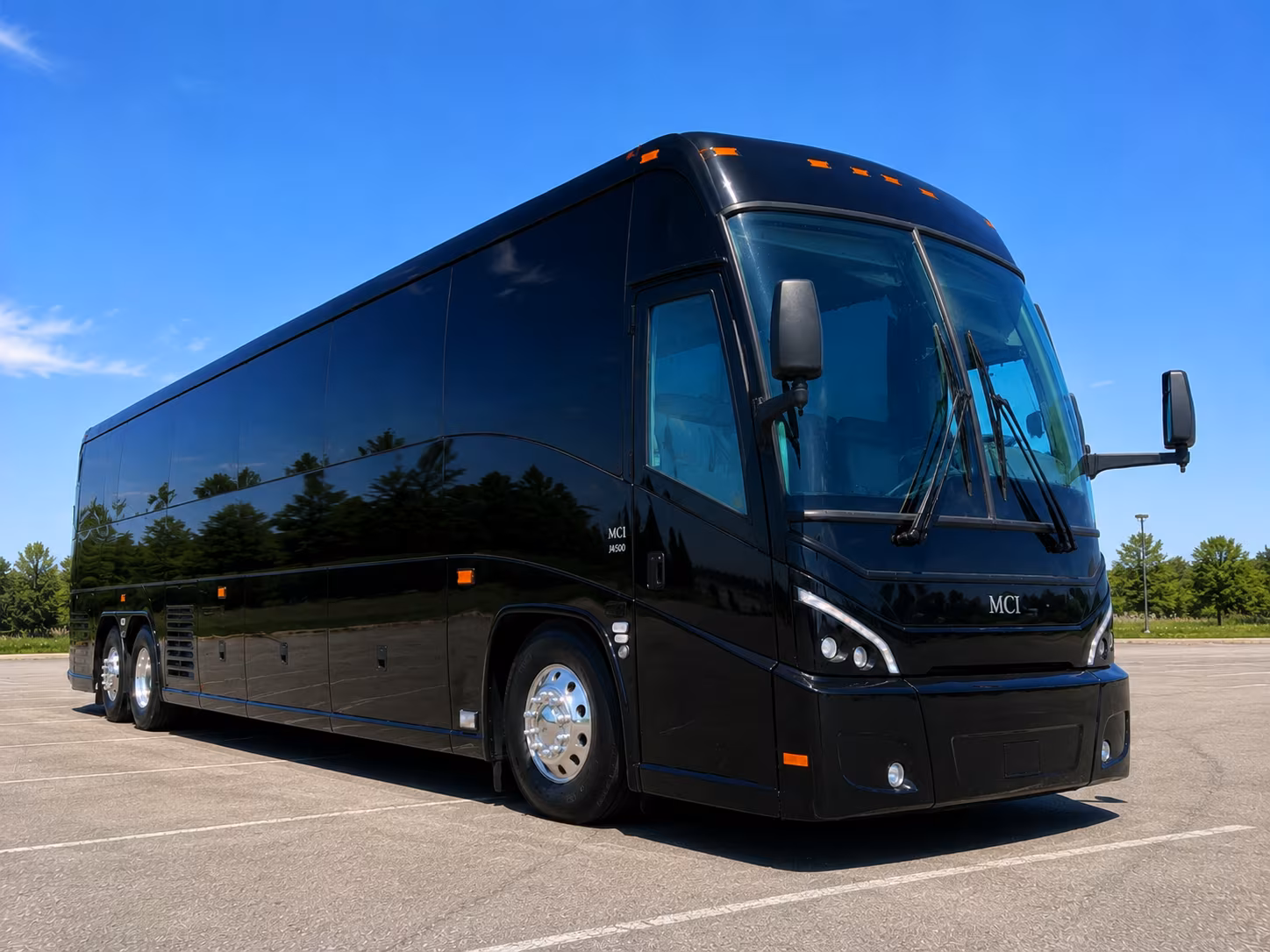 Scottsdale School Event Transportation party bus exterior