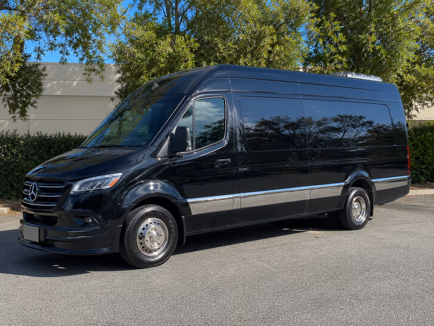 Scottsdale School Event Transportation party bus exterior