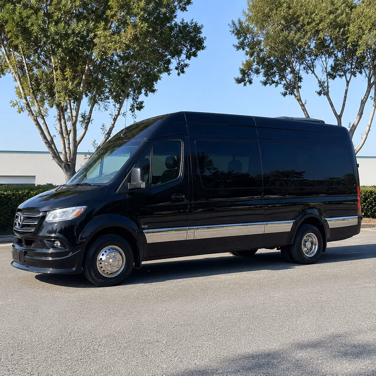 Scottsdale School Event Transportation party bus exterior