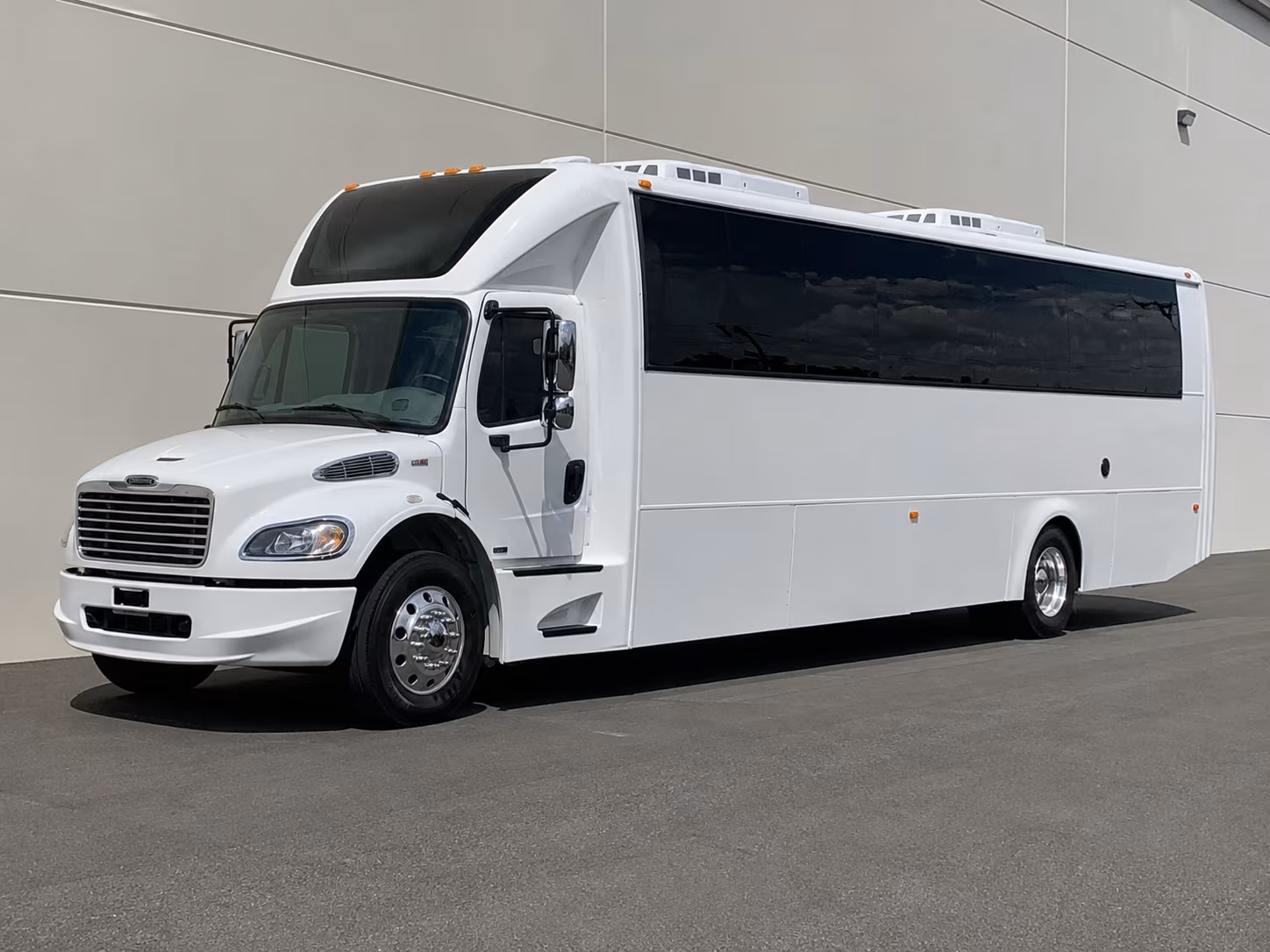 Scottsdale Sporting Event Transportation party bus exterior