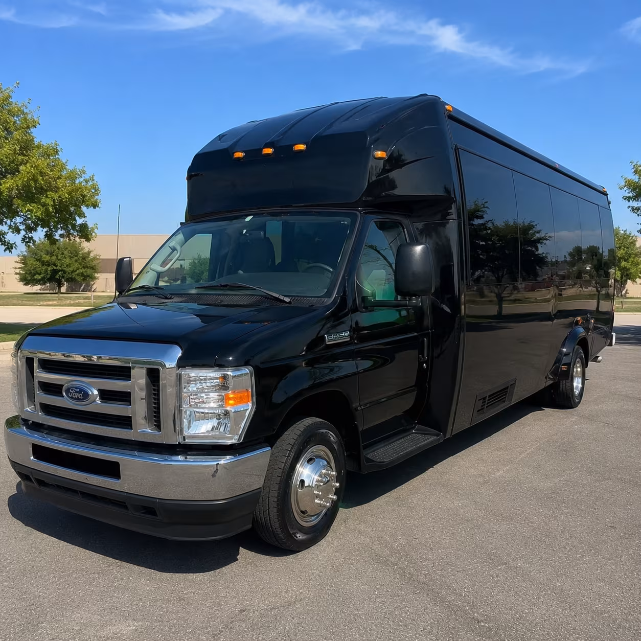 Scottsdale Sporting Event Transportation party bus exterior