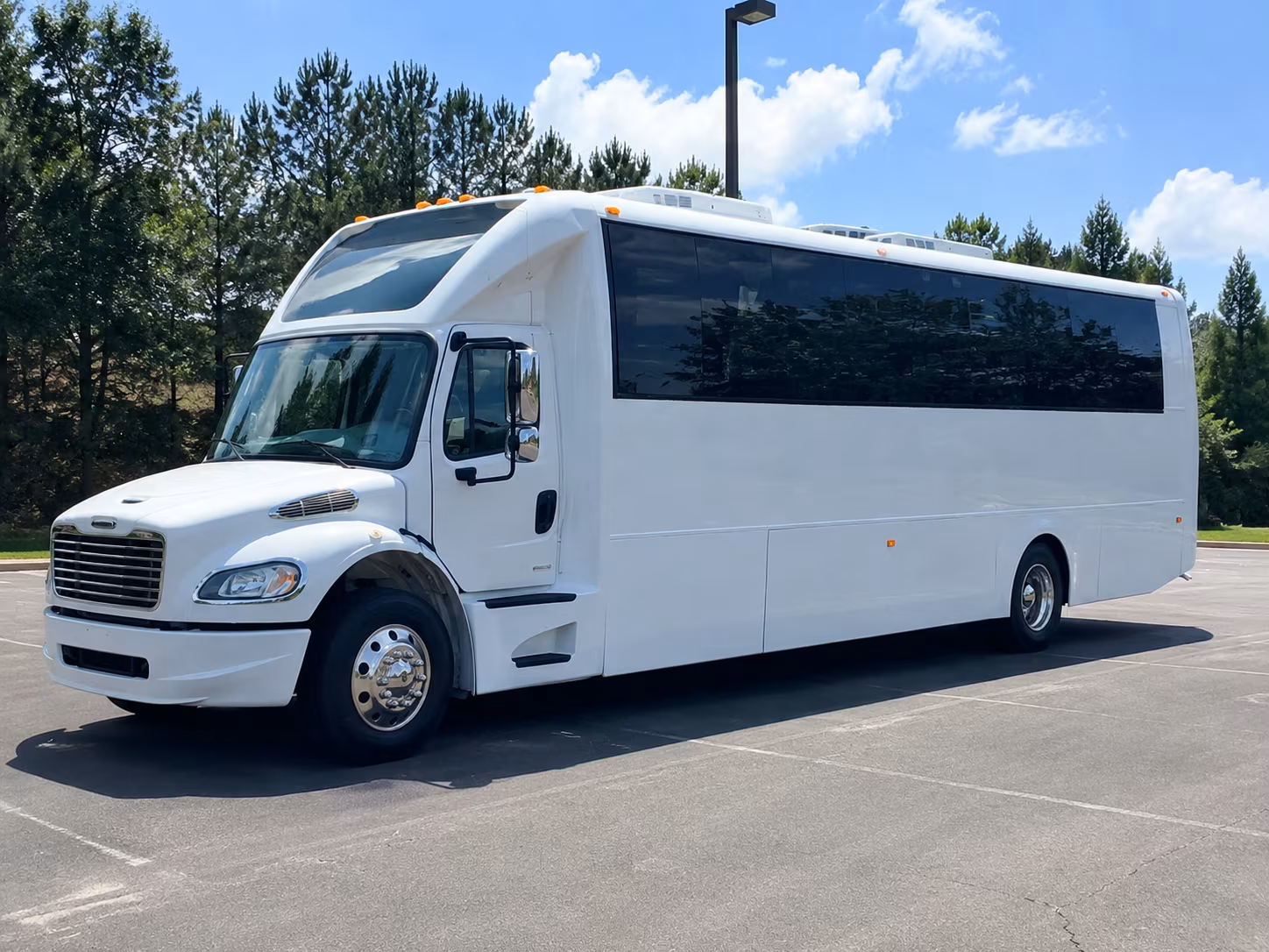 Scottsdale Sporting Event Transportation party bus interior
