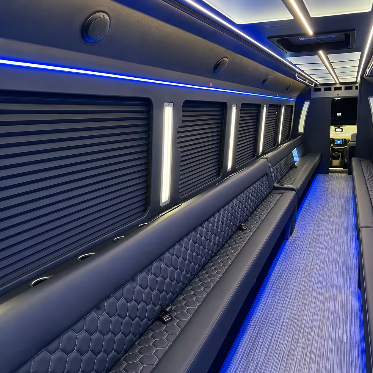 Scottsdale Sporting Event Transportation party bus exterior